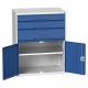 Bott Verso 1000mm Wide Cupboard + 3 x Drawer Cabinet 16925161