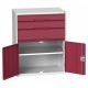 Bott Verso 1000mm Wide Cupboard + 3 x Drawer Cabinet 16925161