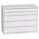 Bott Verso 1050mm Wide 5 Drawer Cabinet 16925212 Bott Verso 1050mm Wide 5 Drawer Cabinet 16925212