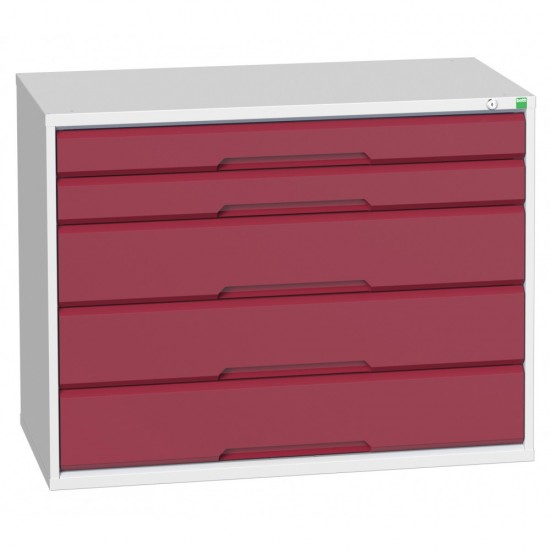 Bott Verso 1050mm Wide 5 Drawer Cabinet 16925212 Bott Verso 1050mm Wide 5 Drawer Cabinet 16925212