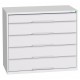 Bott Verso 1050mm Wide 5 Drawer Cabinet 16925217 Bott Verso 1050mm Wide 5 Drawer Cabinet 16925217