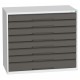 Bott Verso 1050mm Wide 7 Drawer Cabinet 16925233 Bott Verso 1050mm Wide 7 Drawer Cabinet 16925233