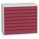 Bott Verso 1050mm Wide 7 Drawer Cabinet 16925233 Bott Verso 1050mm Wide 7 Drawer Cabinet 16925233