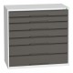 Bott Verso 1050mm Wide 7 Drawer Cabinet 16925249 Bott Verso 1050mm Wide 7 Drawer Cabinet 16925249