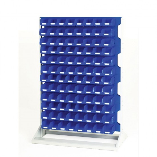 Bott Double Sided 192 Bin 1450mm High Static Louvre Panel Rack 16917220