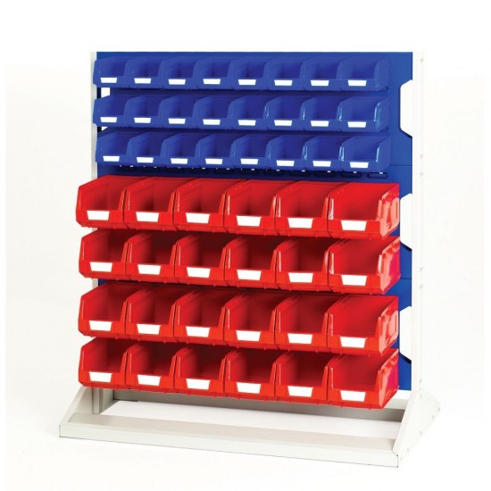Bott Double Sided 96 Bin 1125mm High Static Louvre Panel Rack 16917227 Bott Double Sided 96 Bin 1125mm High Static Louvre Panel Rack 16917227