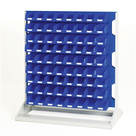 Bott Single Sided 72 Bin 1125mm High Static Louvre Panel Rack 16917322