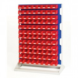 Bott Single Sided 96 Bin 1450mm High Static Louvre Panel Rack 16917324