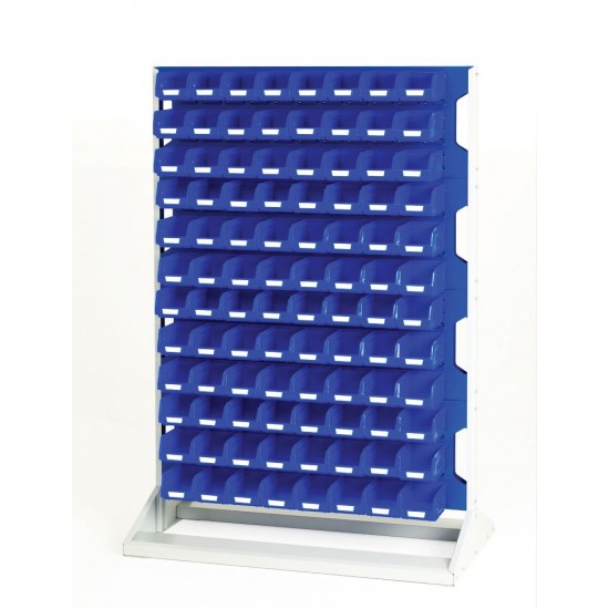 Bott Single Sided 96 Bin 1450mm High Static Louvre Panel Rack 16917325