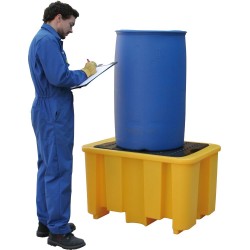 Polyethylene Single 205 Litre Drum Spill Pallet FL-205-103