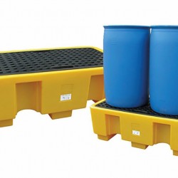 Polyethylene Two 205 Litre Drum Spill Pallet FL-205-104