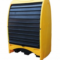 Polyethylene 2 Drum Hard Cover Spill Pallet FL-205-108