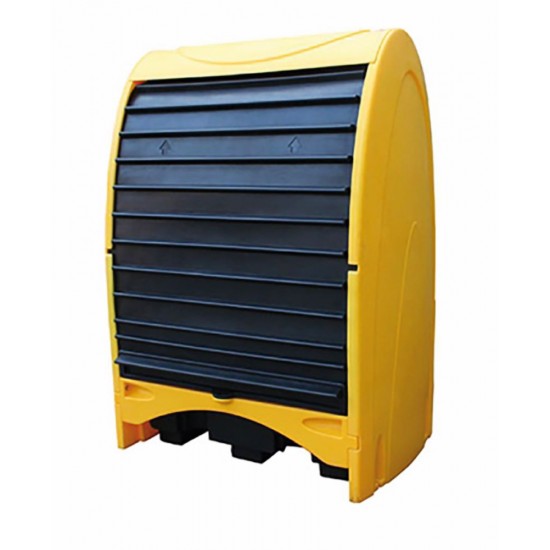 Polyethylene 2 Drum Hard Cover Spill Pallet FL-205-108