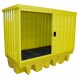 Double IBC Hard Cover Spill Pallet FL-205-117