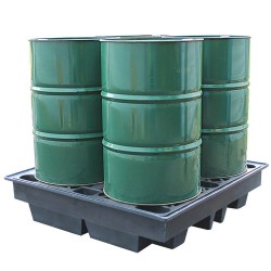 4 Drum Recycled Spill Pallet FL-205-120