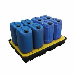 Polyethylene Spill Tray With Platform Grid 100 Litre FL-205-519 