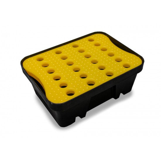 Polyethylene Spill Tray With Platform Grid 10 Litre FL-205-523