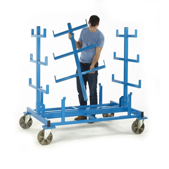 Heavy Duty Mobile Bar Storage Rack GSR52