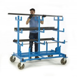 Heavy Duty Mobile Bar Storage Rack GSR52
