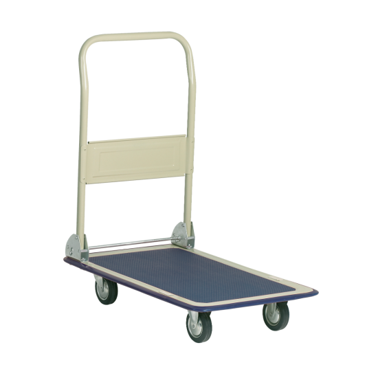 Folding Trolleys Flat Pressed Sheet Steel Base With PVC Surface Folding Trolleys Flat Pressed Sheet Steel Base With PVC Surface