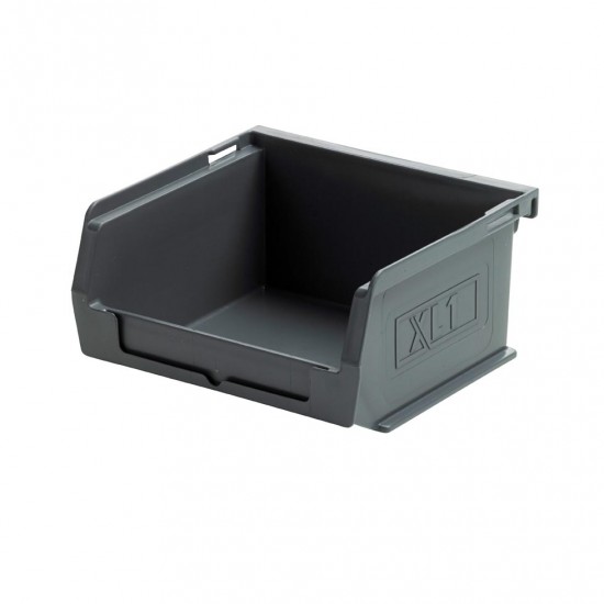 XL Grey Budget Plastic Small Parts Bin
