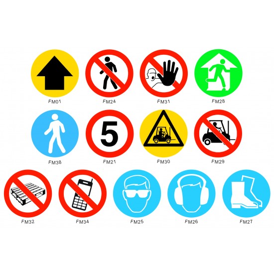 Self Adhesive Floor Graphic Markers Self Adhesive Floor Graphic Markers