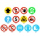 Self Adhesive Floor Graphic Markers Self Adhesive Floor Graphic Markers