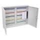 Double Door Wide Key Cabinet 100 Key Capacity SKC100W