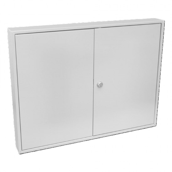Double Door Wide Key Cabinet 200 Key Capacity SKC200W