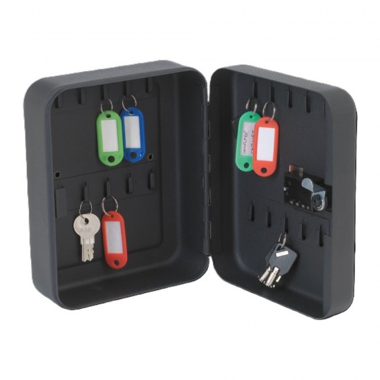 Key Cabinet with Tumbler Lock 20 Key Capacity SKC820