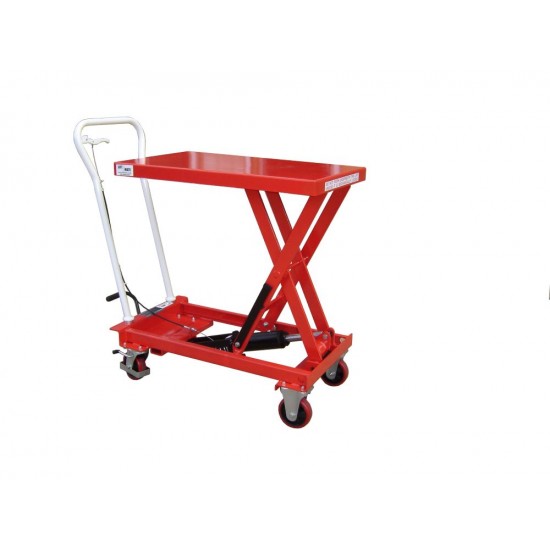 Manual Operated 300kg Single Lift Mobile Scissor Table TXL300