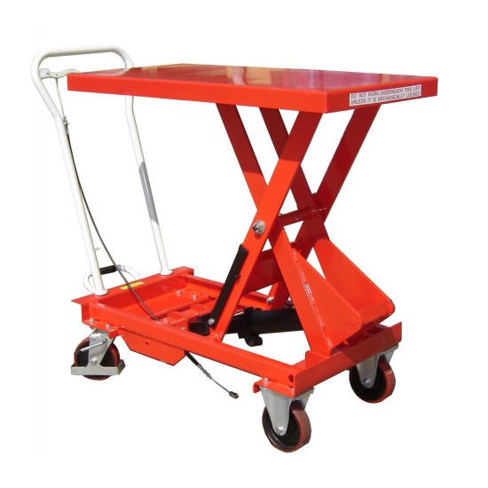 Manual Operated 500kg Mobile Scissor Lift Table