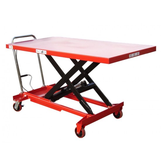 Scissor Lift Table with Large Platform 500kg Capacity TXL500L