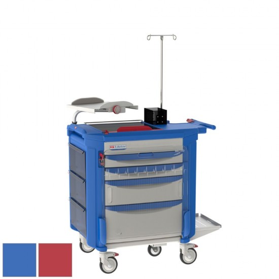 Metro LECCRP3 Lifeline Crash Cart