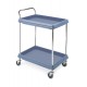 Metro Deep Ledge Polymer Shelf Carts BC2030-2DMB Metro Deep Ledge Polymer Shelf Carts BC2030-2DMB