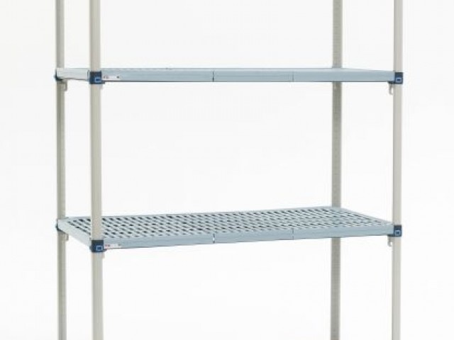 Max Q™ Metro’s polymer shelving system Max Q™ Metro’s polymer shelving system