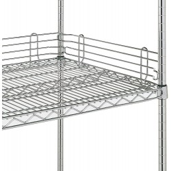 Metro Wire Chrome Shelf Ledges L14N-4C