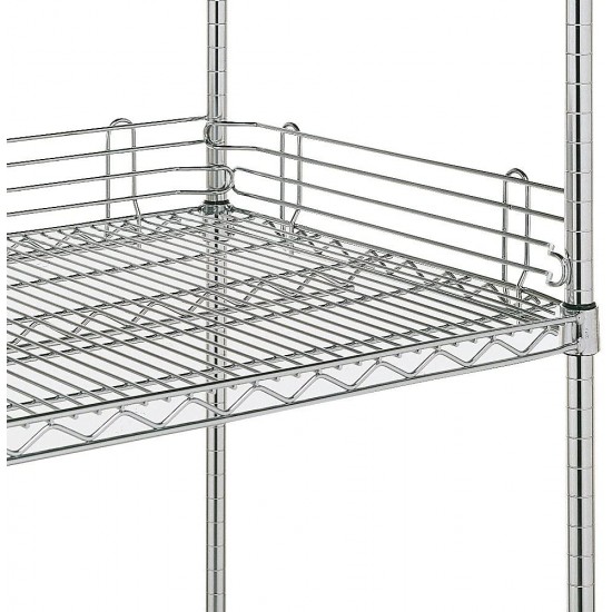 Metro Wire Chrome Shelf Ledges L14N-4C