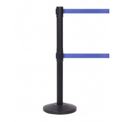 Q-Master Twin Retractable Belt Barrier Q550 