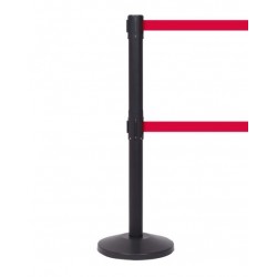Q-Master Twin Retractable Belt Barrier Q550 