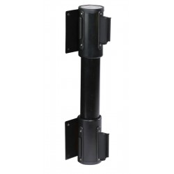 WallPro Twin Wall Mounted Fully Retractable Belt Barrier With 2.3m/3.0m/3.9m/4.6m Belt Lengths