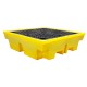 Polyethylene 4 x 205 Litre Drum Spill Pallet BP4 Polyethylene 4 x 205 Litre Drum Spill Pallet BP4