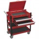 Superline Pro 2 Drawer Heavy-Duty Mobile Tool Trolley AP760M