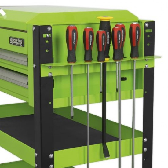 Superline Pro 2 Drawer Heavy-Duty Mobile Tool Trolley AP760M