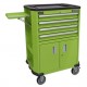 Superline Pro 4 Drawer + 2 Cupboard Tool Trolley AP980MTHV