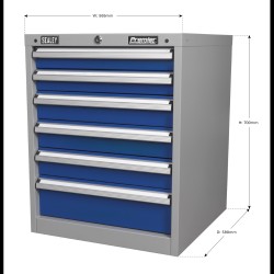 Premier Industrial 6 Drawer Tool Cabinet API5656