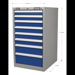 Premier Industrial 8 Drawer Tool Cabinet API5658