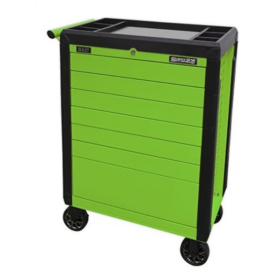 Superline Pro 7 Drawer Workshop Trolleys APPD7G
