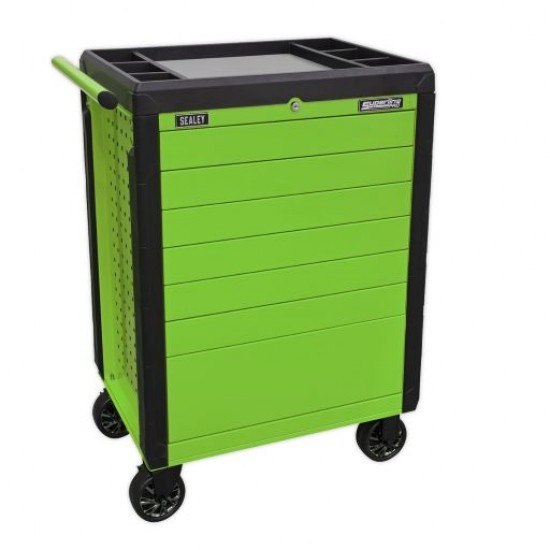 Superline Pro 7 Drawer Workshop Trolleys APPD7G