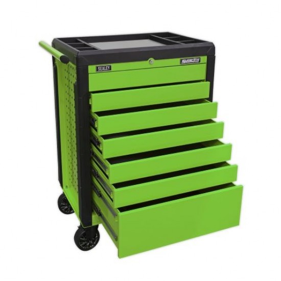 Superline Pro 7 Drawer Workshop Trolleys APPD7G